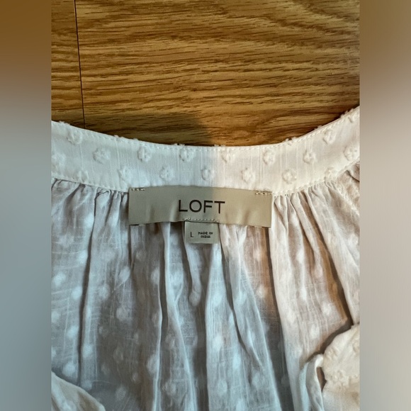 Loft White Blouse - Picture 2 of 3
